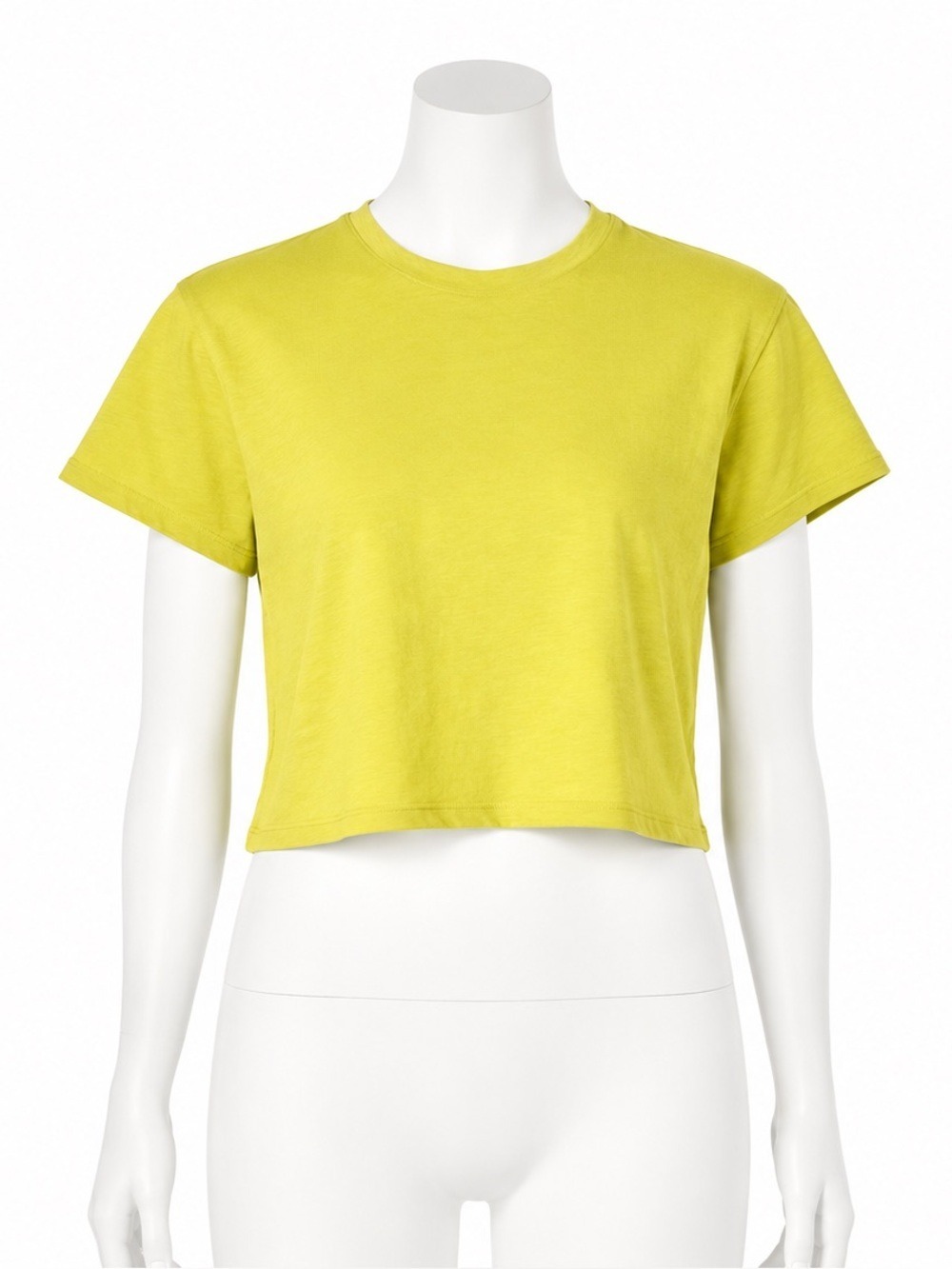 Lululemon Cates Tee Yellow Pear Size 6